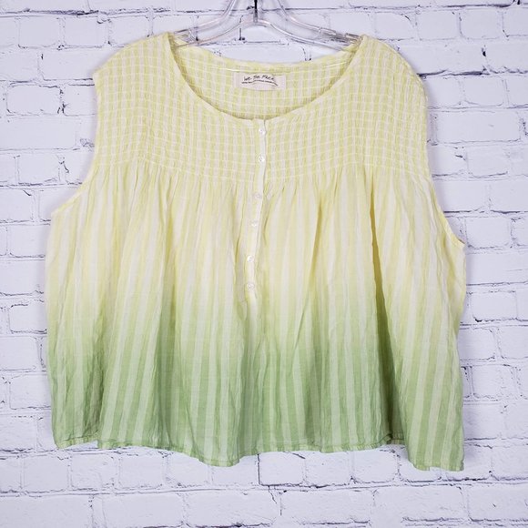Free People Tops - We The Free Bit of Something Ombre Dye Top NWT XS